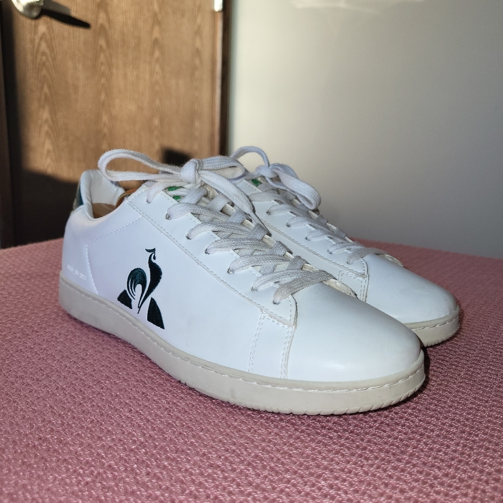Le Coq Sportif "GAIA" - GV 2021 White Leather Sneakers Women's Size 6.5